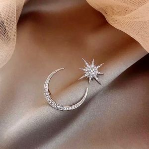 “Heavenly Dreamer” Star Crescent Moon Sun Galaxy/Space Bohemian Diamond Earrings